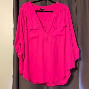 Pink chiffon shirt